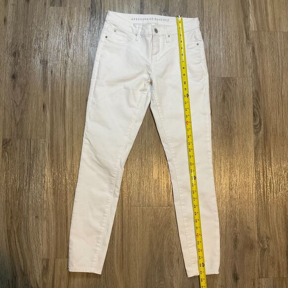 Articles of Society Sarah Skinny Jeans Size 26 Jegging‎ Stretch White - Picture 11 of 12